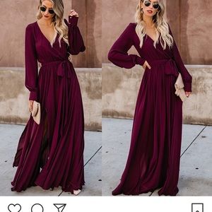 Long Sleeve Maxi Dress